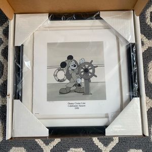 "HELMSMAN" LE Serigraph - Disney Cruise Line 1998